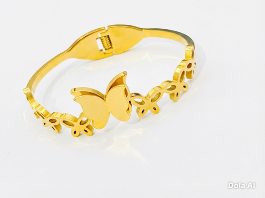 Butterfly Baby Bracelet (Stainless Steel)