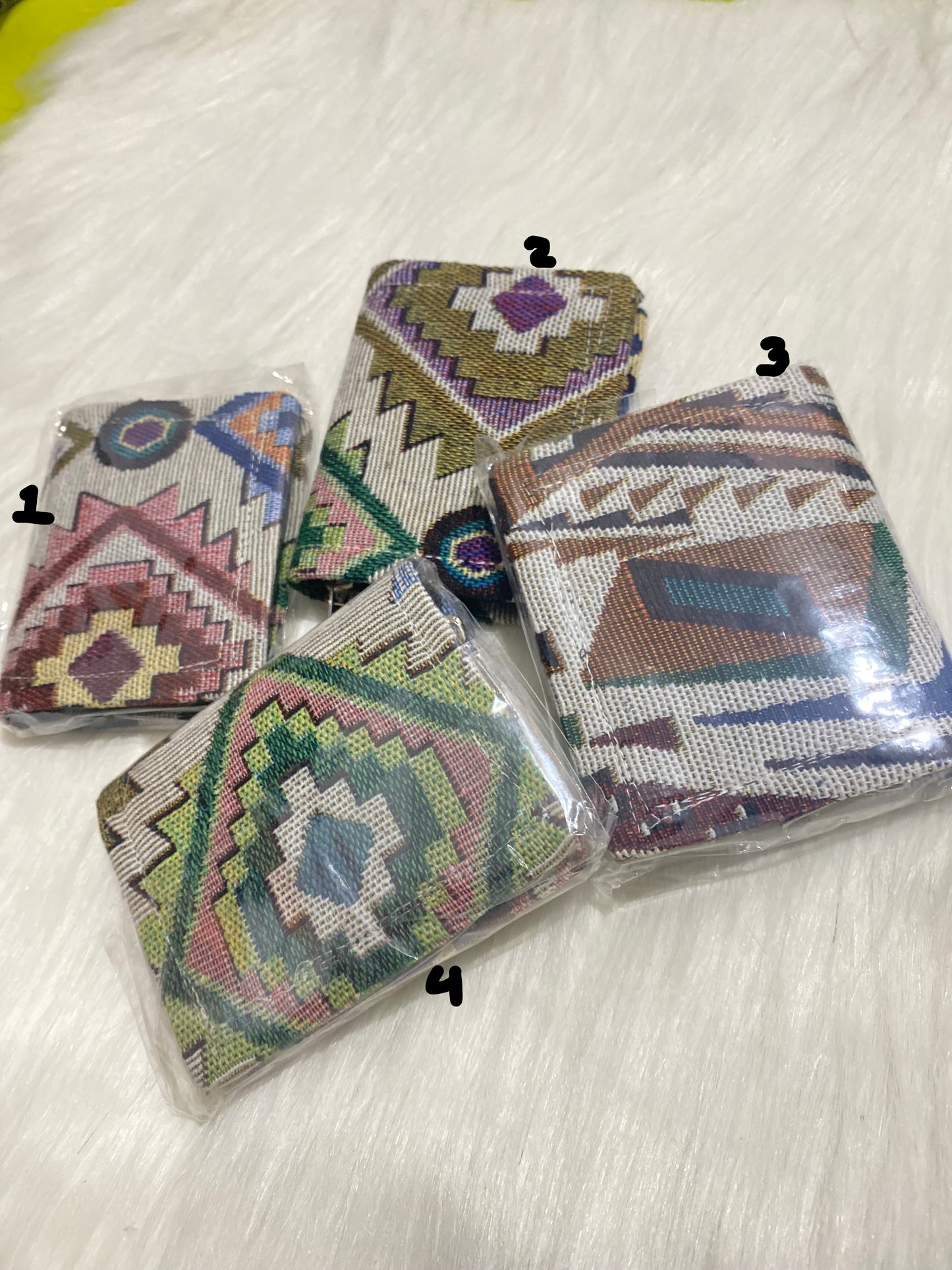 Handmade Woven Coin Purse – Unique Designs & Colours Available