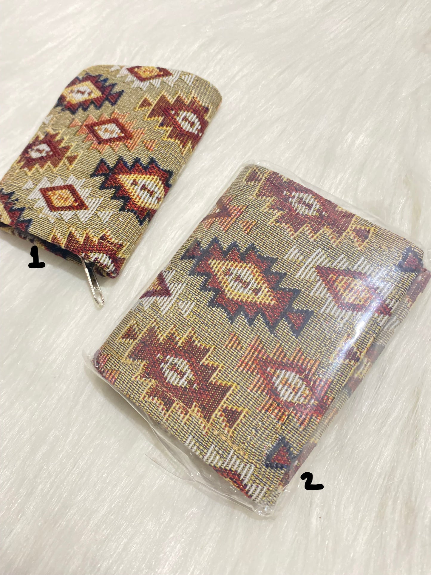 Handmade Woven Coin Purse – Unique Designs & Colours Available