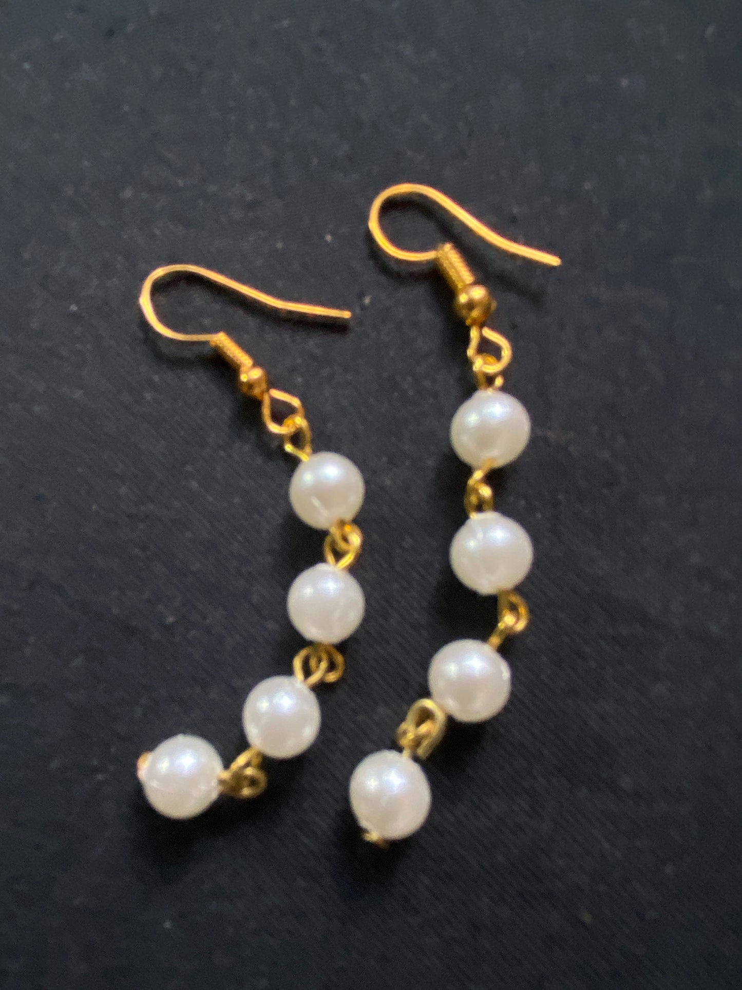 White Pearl Earring