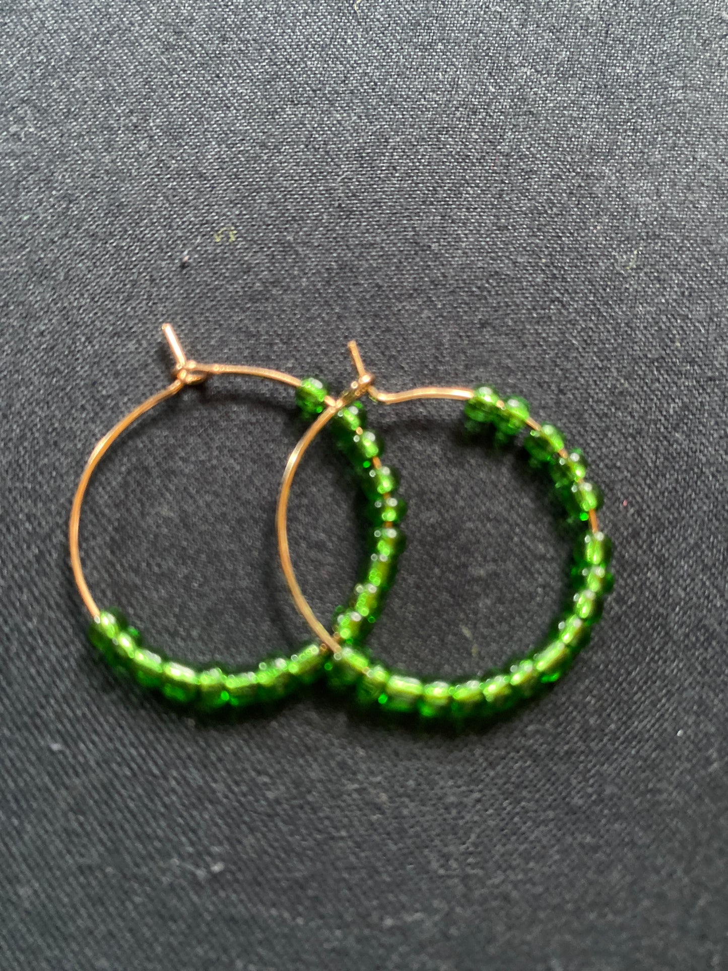 Simple beads earring