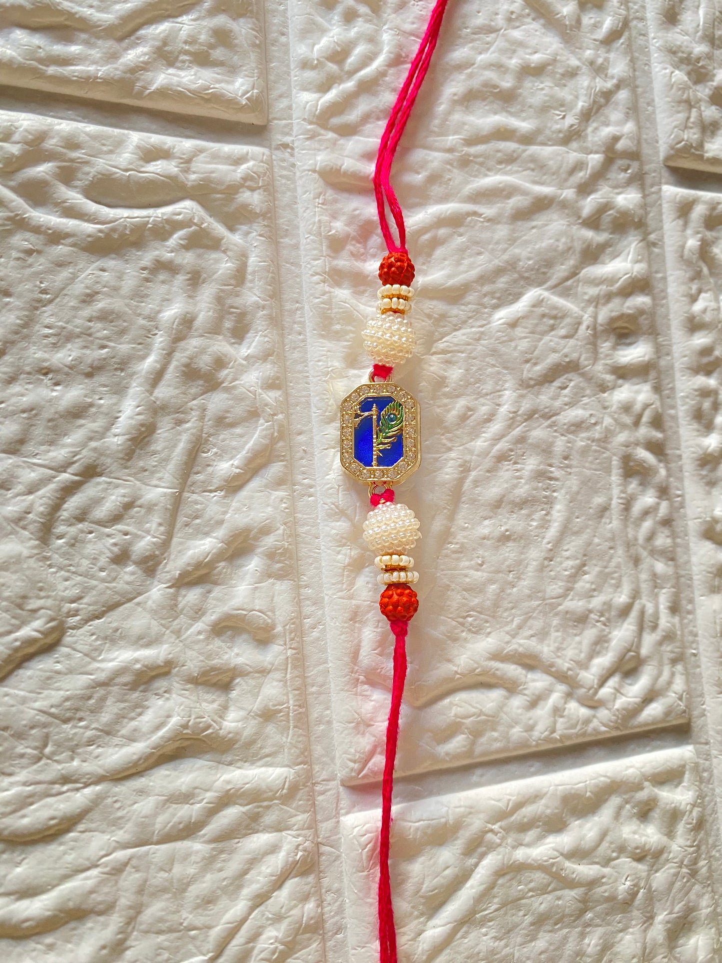 Beautiful Krishna Fluit Rakhi
