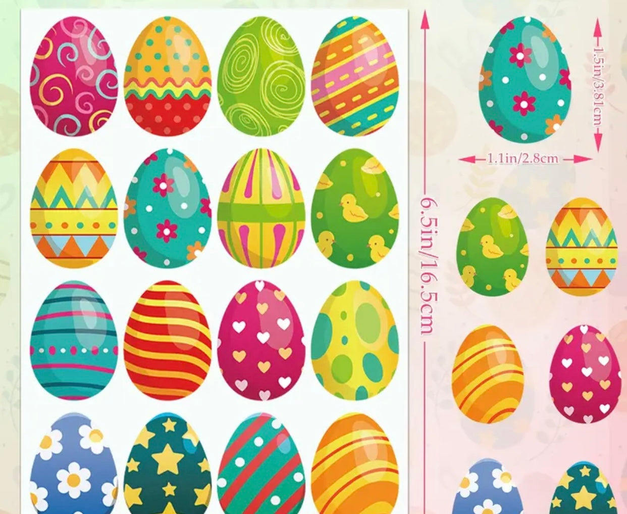Easter egg Stickers