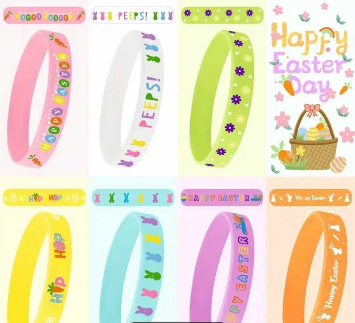 Easter Silicone Bracelet
