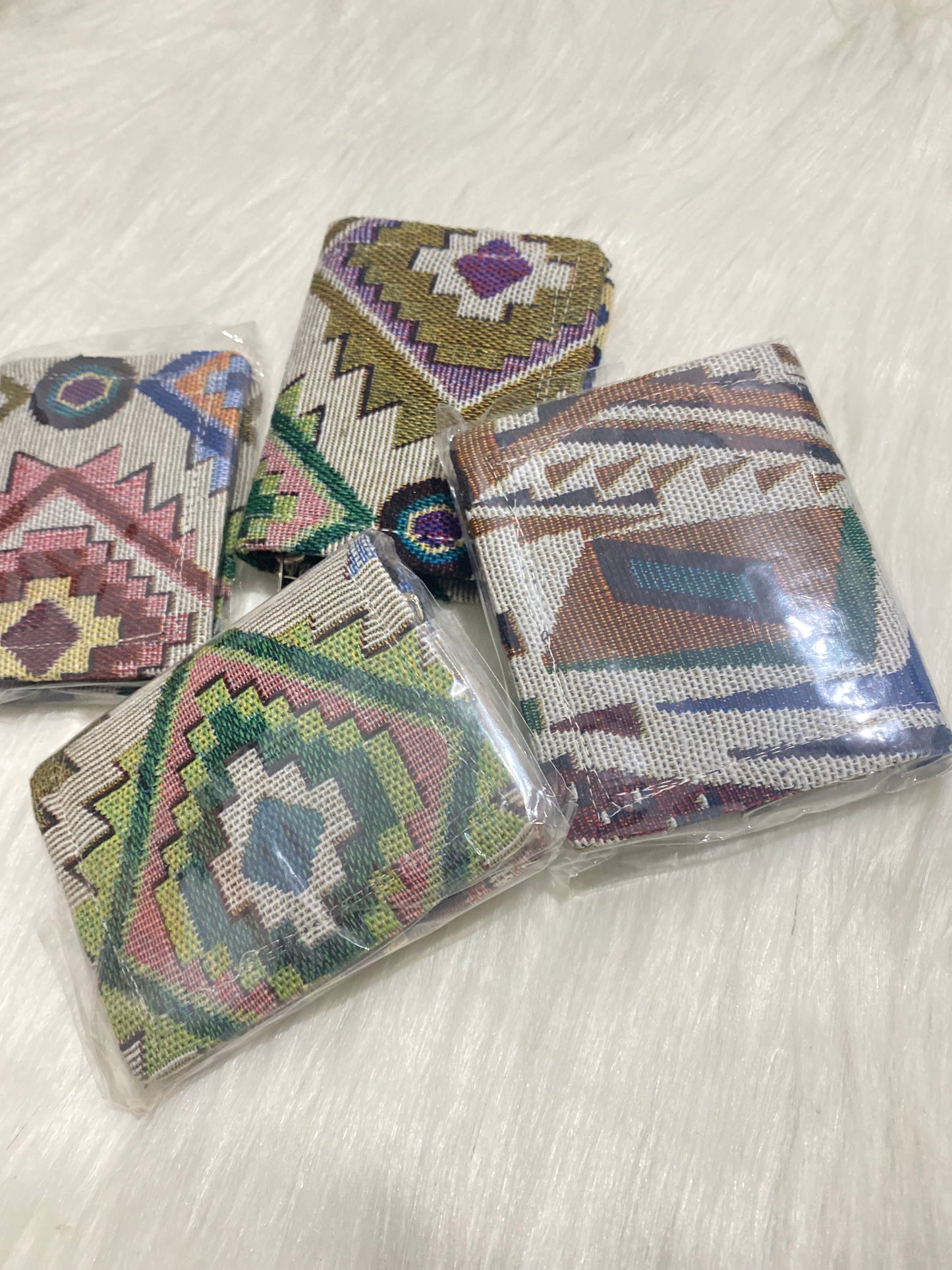 Handmade Woven Coin Purse – Unique Designs & Colours Available