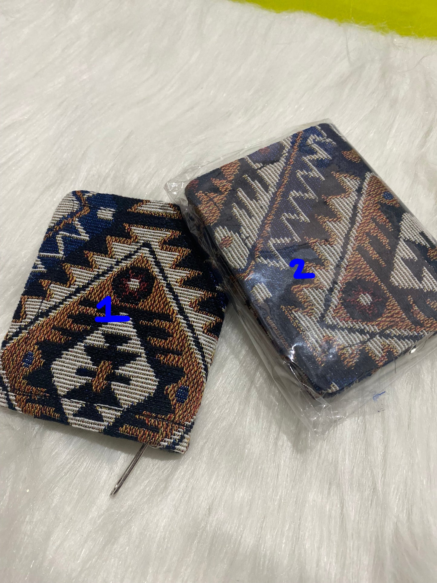 Handmade Woven Coin Purse – Unique Designs & Colours Available