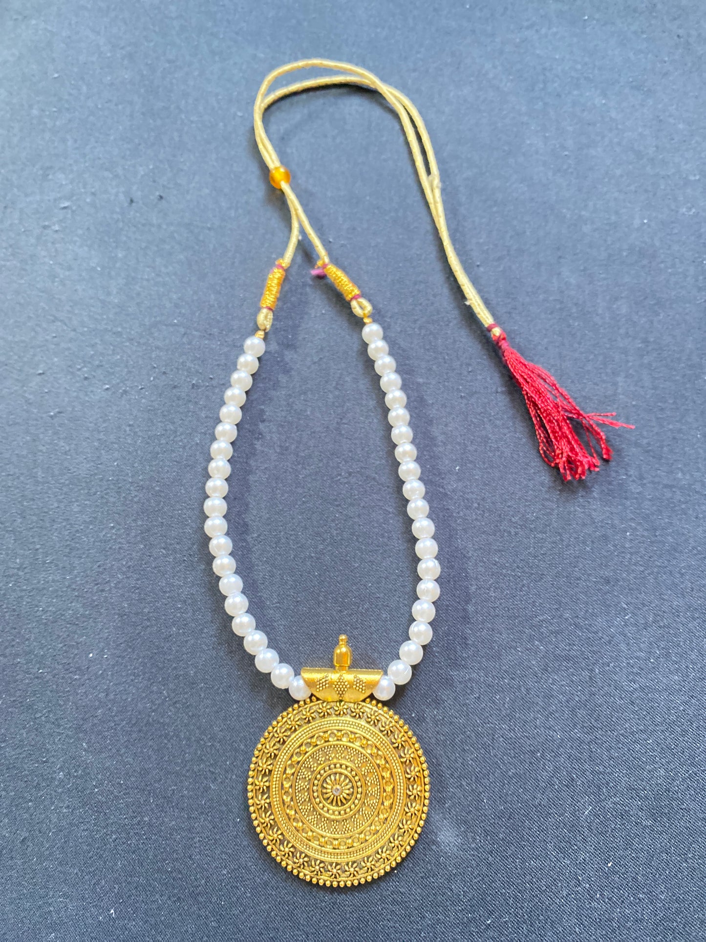 Elegant White Pearl Necklace for Kids