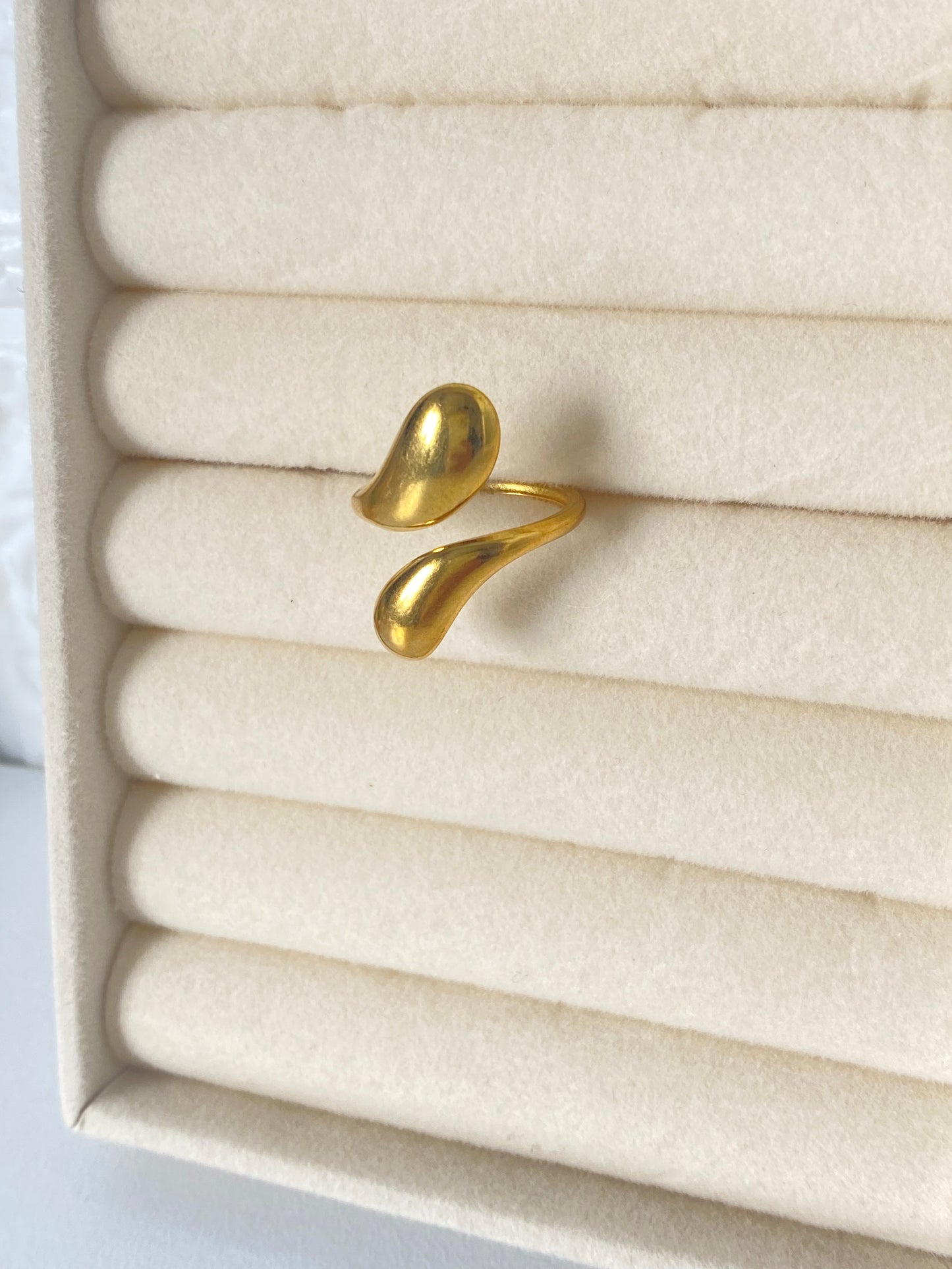 Stainless Steel Adjustable Ring Collection – 8 Unique Styles