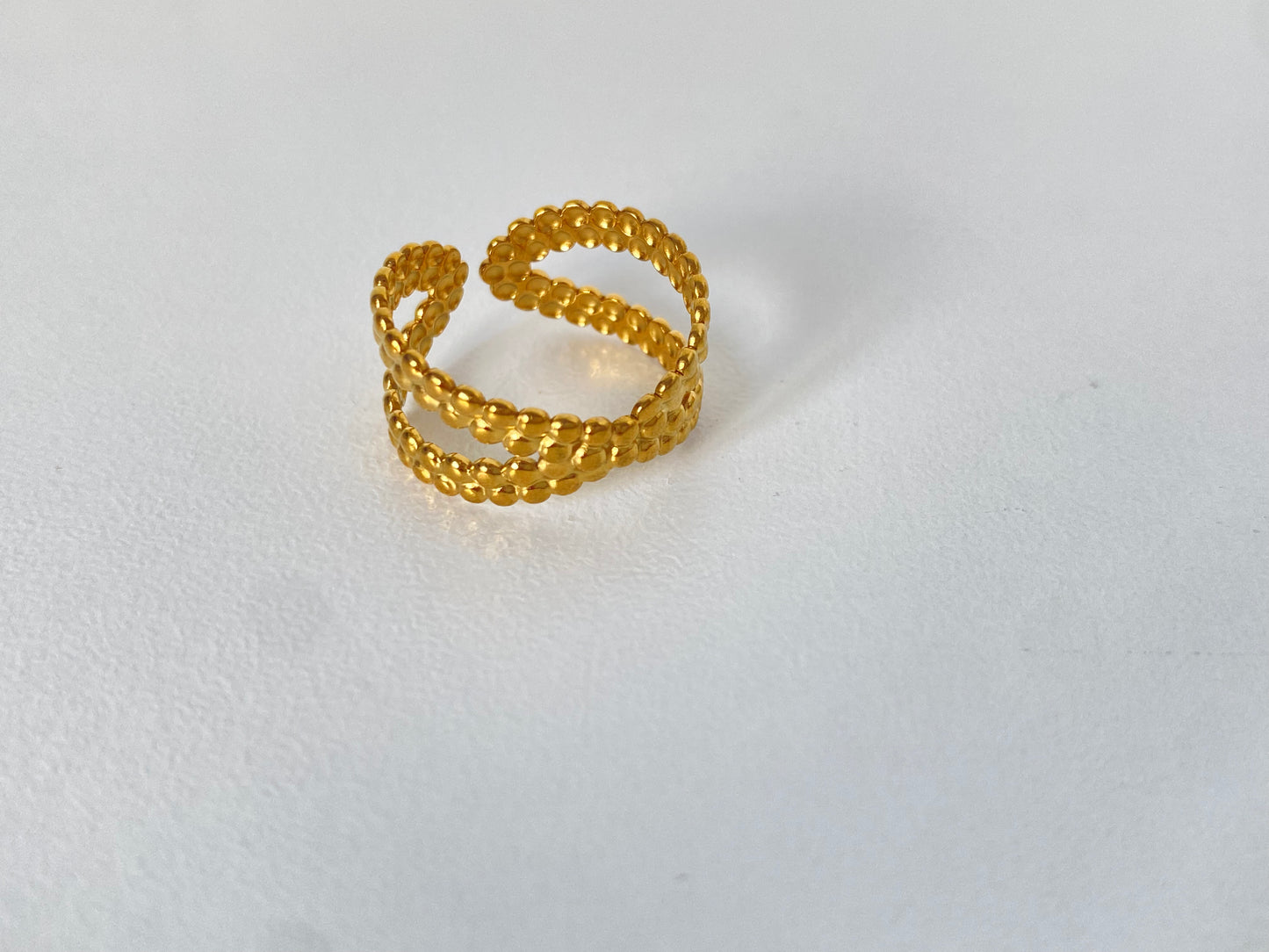 Stainless Steel Adjustable Ring Collection – 8 Unique Styles