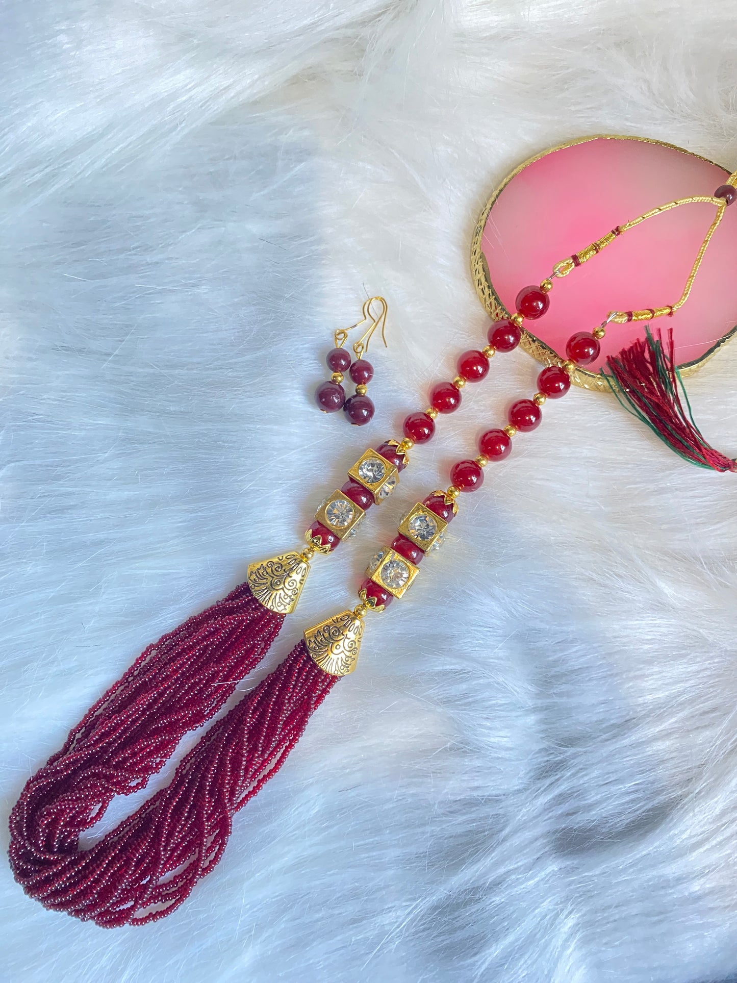 Fancy Necklace with Earings