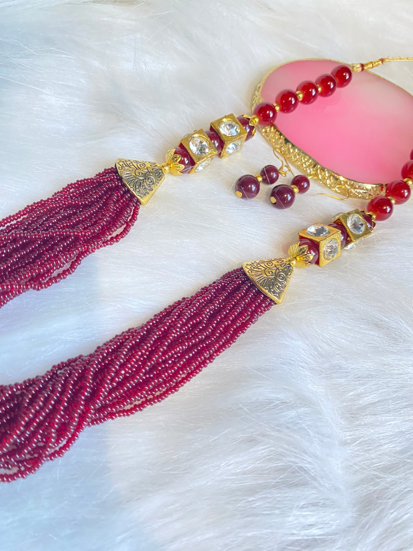 Fancy Necklace with Earings