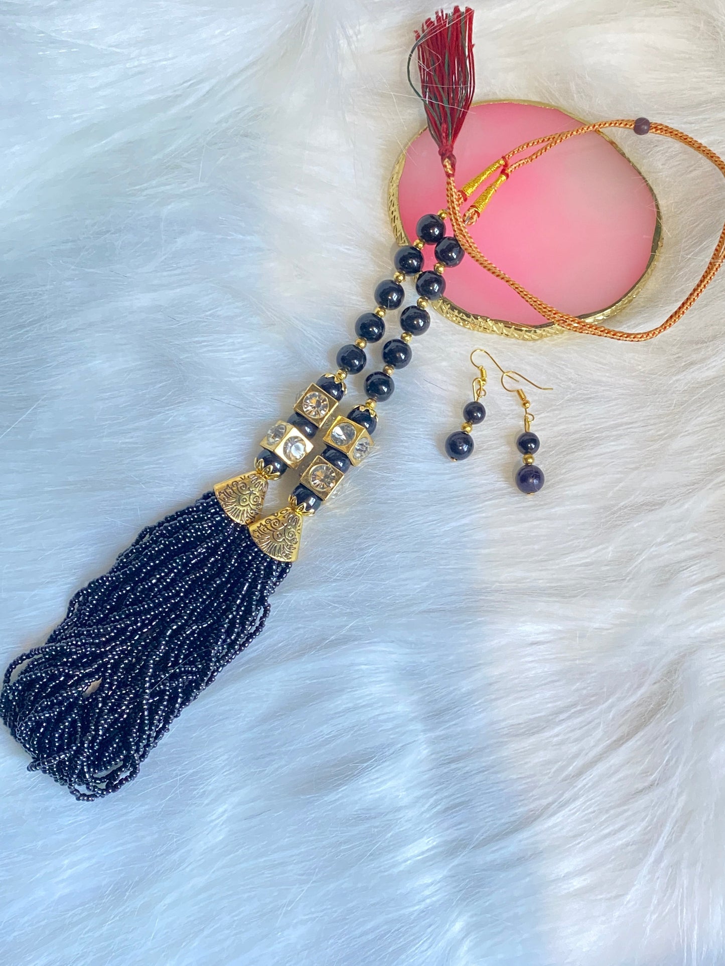 Fancy Necklace with Earings