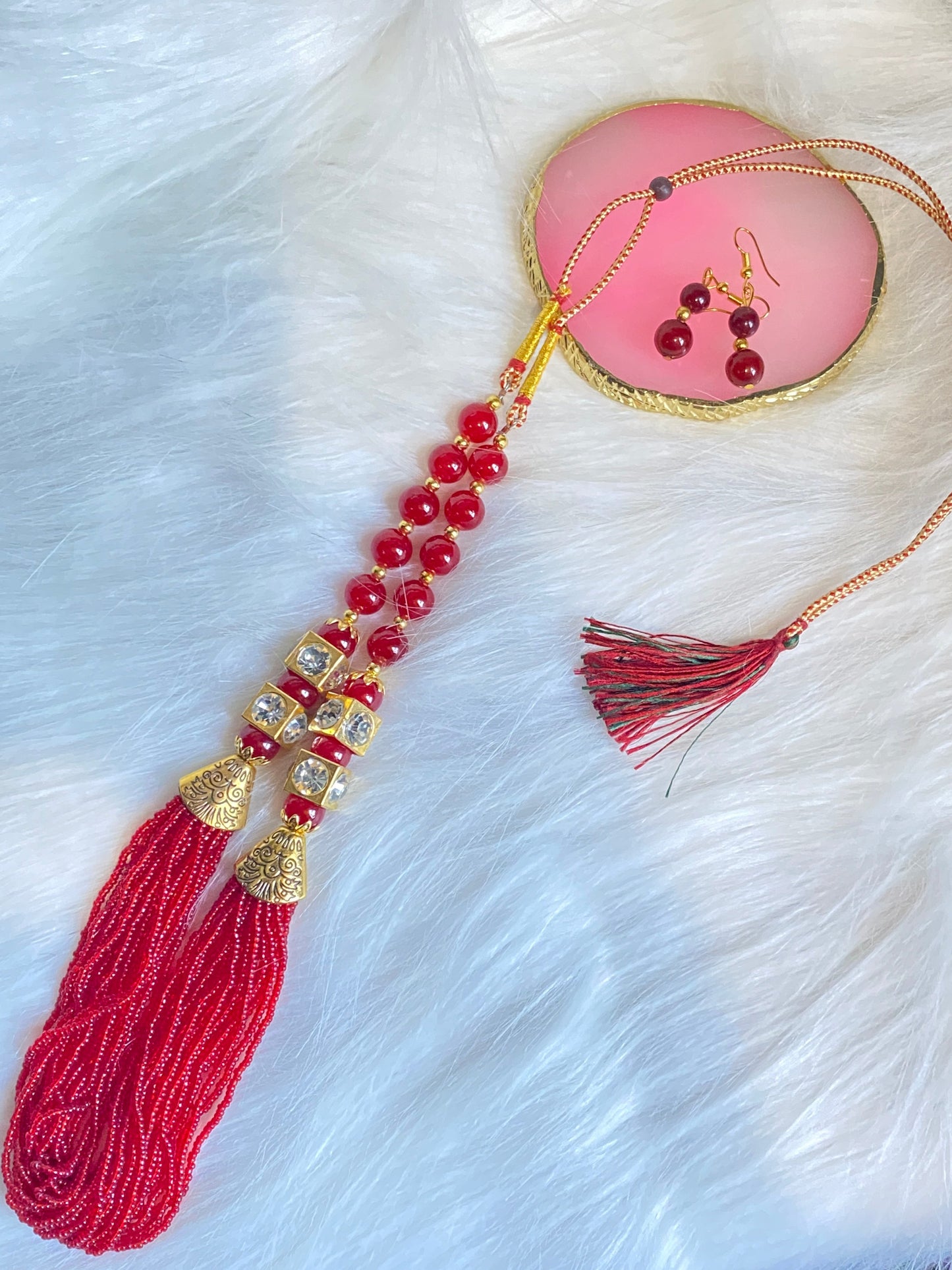 Fancy Necklace with Earings