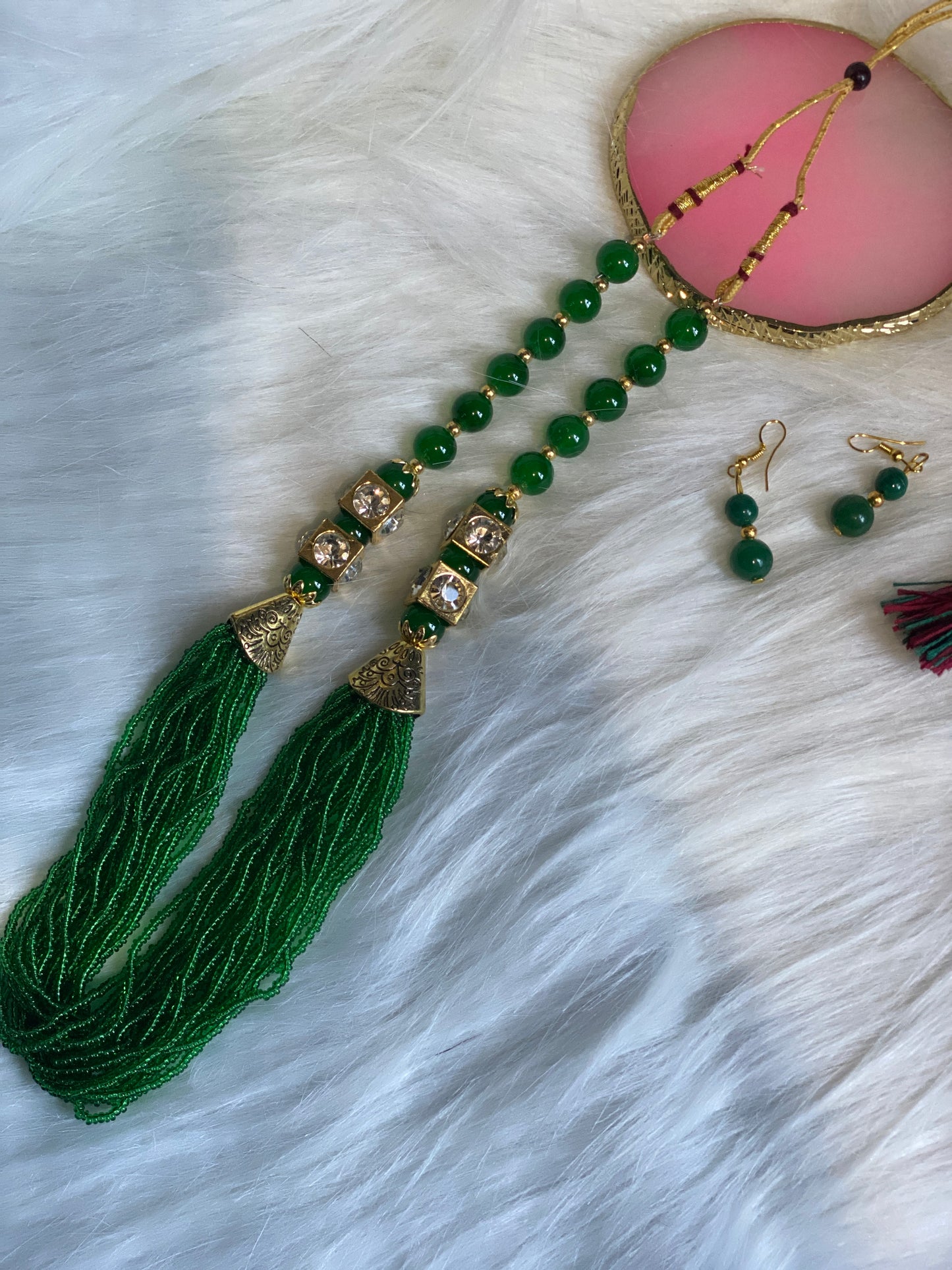 Fancy Necklace with Earings